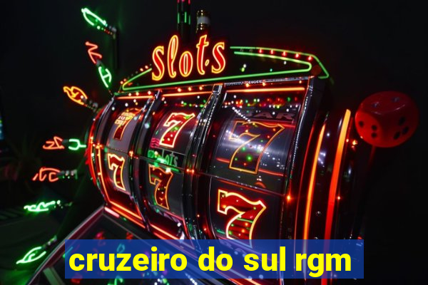 cruzeiro do sul rgm